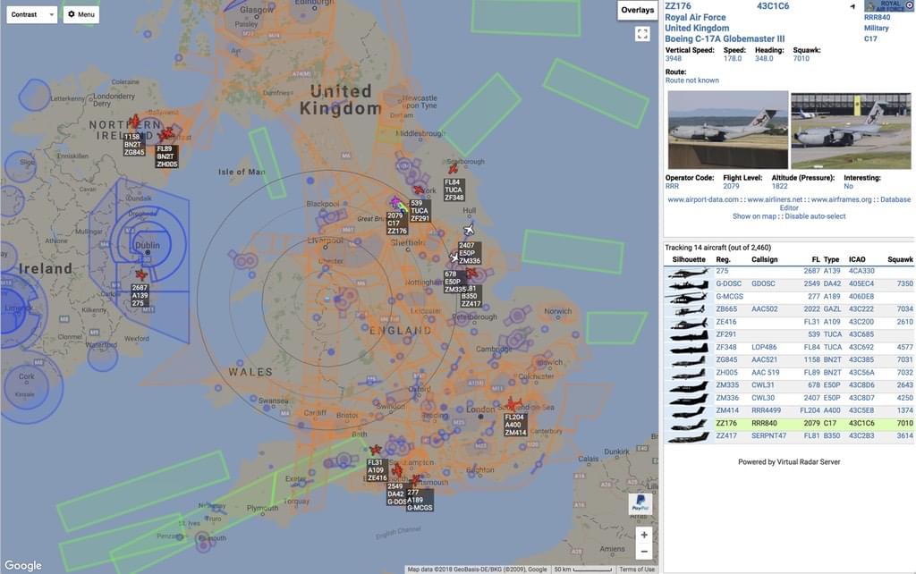 Aircraft Tracking